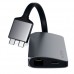 Адаптер Satechi TYPE-C DUAL MULTIMEDIA ADAPTER Space gray, ST-TCDMMAM